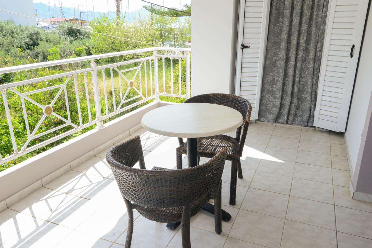 Bedroom private balcony